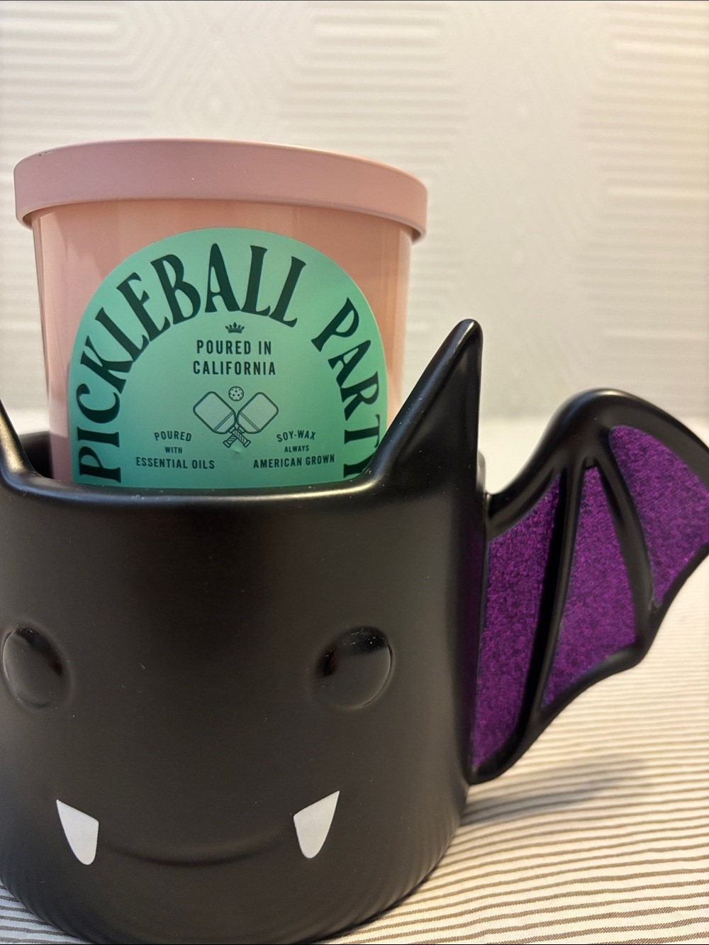 Bath and Body Works Halloween Bat Candle Holder